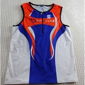 Squadra fit 2 train sleeveless triathlon cycling jersey top 2x large